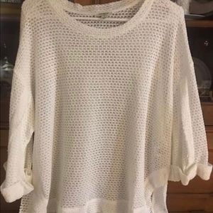 White Summer Sweater